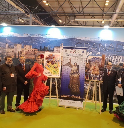 Granada promociona en Fitur el Corpus, la Semana Santa y el Da de la Cruz, como importantes atractivos tursticos para el viajero